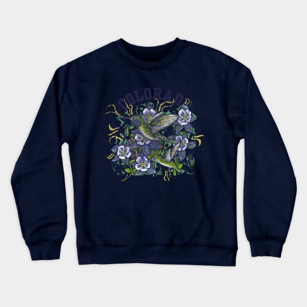 colorado Crewneck Sweatshirt by inkzella